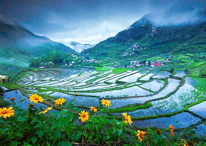 Batad Rice Terraces Beautiful Scenery