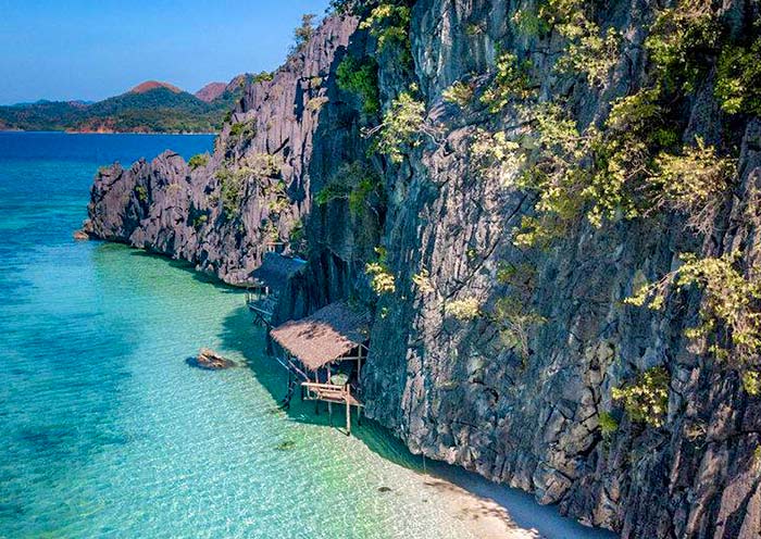 Banul Beach with crystal-clear waters